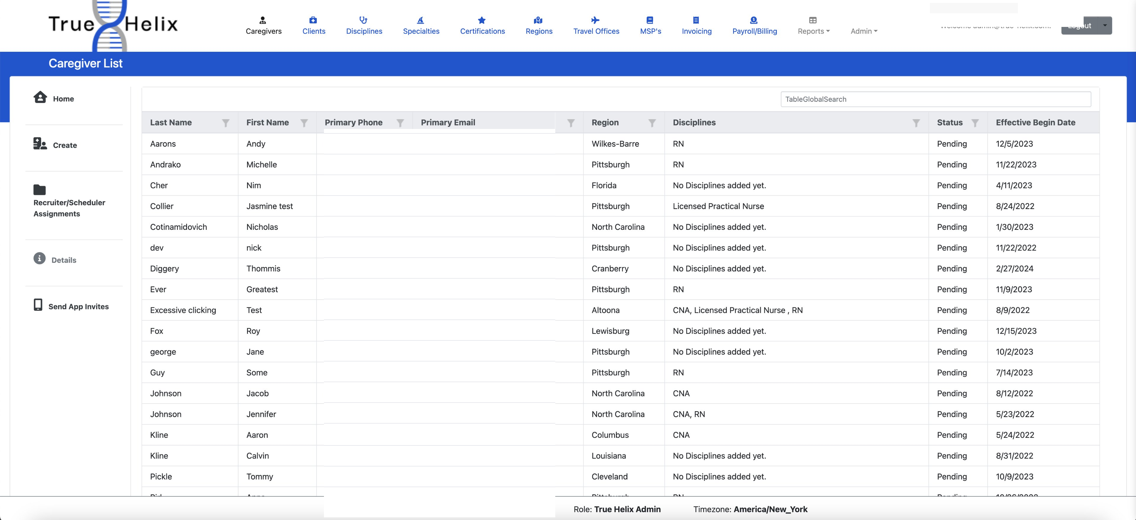 The legacy staffing portal